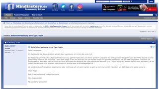 
                            11. Sofortüberweisung error /go/login...-Post 90294 - Mindfactory Forum