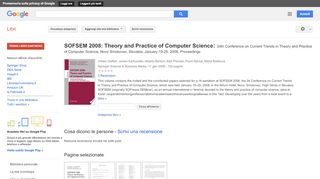 
                            13. SOFSEM 2008: Theory and Practice of Computer Science: 34th ... - Risultati da Google Libri