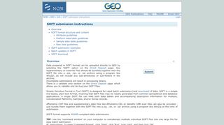 
                            10. SOFT submission instructions - GEO - NCBI