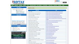 
                            7. Softax - Useful Links