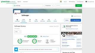 
                            9. Softenger Reviews | Glassdoor.co.in