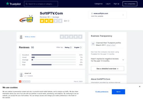 
                            1. SoftIPTV.Com Reviews | Read Customer Service Reviews of www ...