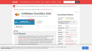 
                            7. SoftMaker FreeOffice 2018 - Download - CHIP