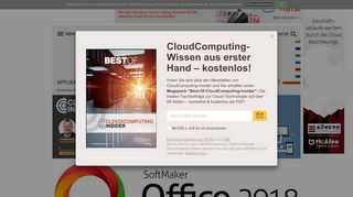 
                            9. SoftMaker Office 2018 kostenlos für Lehre - CloudComputing-Insider