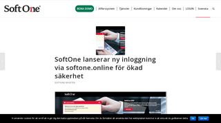 
                            5. SoftOne lanserar ny inloggning via softone.online för ökad säkerhet ...