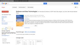 
                            5. Software and Data Technologies: 4th International Conference, ICSOFT ...