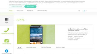 
                            3. Software Apps | HTC Deutschland