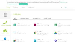 
                            5. Software Apps | HTC Norge