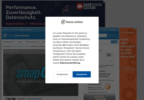 
                            2. Software aus Deutschland: smapOne | heise Download