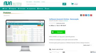 
                            3. Software Avanutri Online | Avanutri