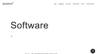 
                            2. Software | BackOffice