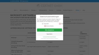 
                            3. Software | CERTNET GmbH