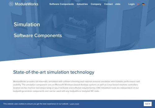 
                            5. Software Components | Simulation | ModuleWorks