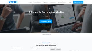 
                            3. Software de Facturação Online - Vendus