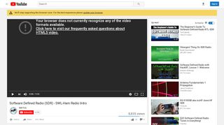 
                            9. Software Defined Radio (SDR) - SWL-Ham Radio Intro - YouTube