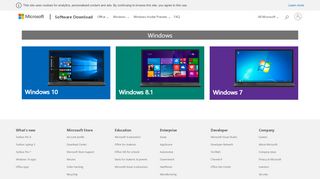 
                            3. Software Download - Microsoft