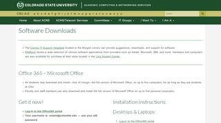 
                            13. Software Downloads | Academic Computing & Networking Services ...