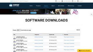
                            4. Software Downloads - Comar Systems