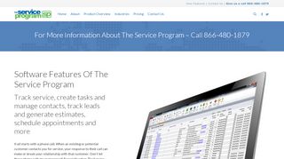 
                            3. Software Features Of The Service Program Software