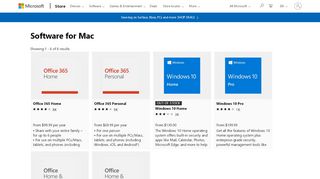 
                            6. Software for Mac - Microsoft Store