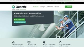 
                            3. Software für Arbeitssicherheit & Arbeitsschutz | Quentic