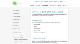 
                            10. Software in der DATEV-Partnerschaft