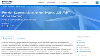 
                            11. Software: iPrendo - Learning Management System LMS WBT Mobile ...