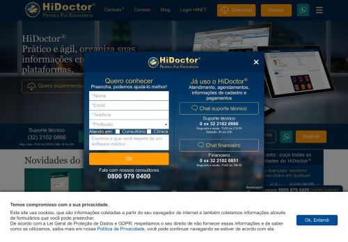 
                            7. Software médico para consultórios e clínicas - HiDoctor®