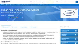 
                            6. Software: nupian Kita - Kindergartenverwaltung - Kindergarten