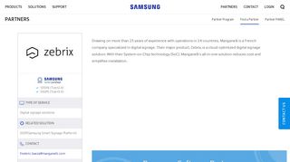
                            10. Software Partner | Find a Partner | Samsung Display Solutions