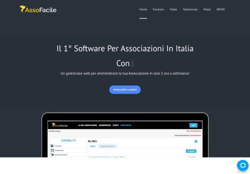 
                            12. Software per associazioni no profit | Gestionale contabile | AssoFacile