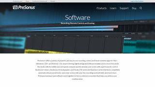 
                            4. Software | Products | PreSonus