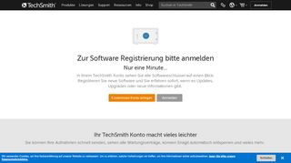 
                            9. Software Registrierung - TechSmith