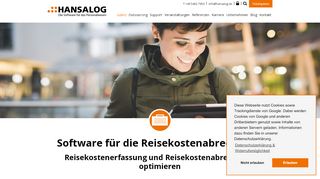 
                            3. Software Reisekosten / Reisenkostenabrechnung - HANSALOG