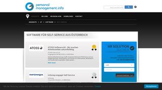 
                            6. Software Self-Service Österreich - personalmanagement.info