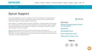 
                            2. Software Support | ERP Support | Epicor