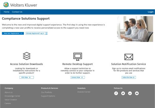 
                            10. Software Support | Wolters Kluwer - Wolters Kluwer Financial Services