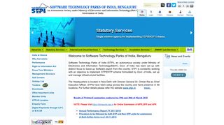 
                            13. Software Technology Parks of India, Bangalore An autonomous ...