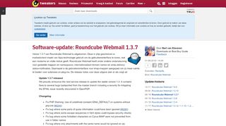 
                            6. Software-update: Roundcube Webmail 1.3.7 - Computer - Downloads ...