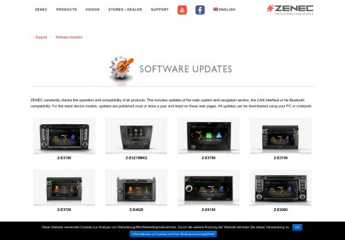 
                            6. Software-Updates - Auto Navi Multimedia Car Integration - Zenec