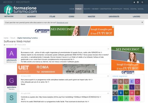 
                            12. Software Web Hotel | Forum FormazioneTurismo.com