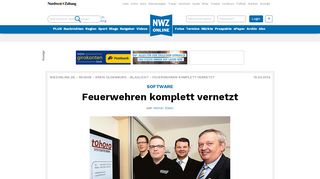 
                            12. Software Wildeshausen/Dötlingen: Feuerwehren komplett vernetzt
