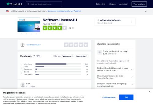 
                            4. SoftwareLicense4U reviews| Lees klantreviews over ... - Trustpilot