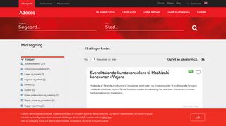 
                            3. Søg ledige stillinger - Adecco Danmark
