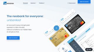
                            1. Sogexia - Payment account and prepaid MasterCard cards