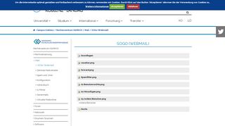 
                            2. SOGo (Webmail) — Universität Koblenz · Landau