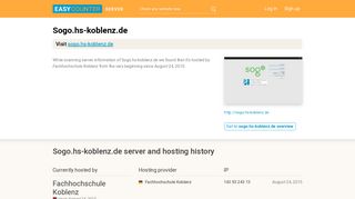 
                            9. Sogo.hs-koblenz.de server and hosting history
