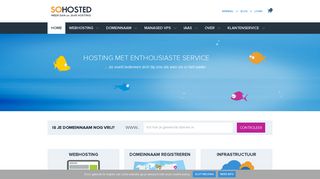 
                            3. SoHosted: Webhosting, Domeinnaam registratie en VPS