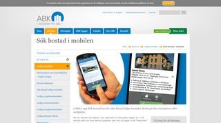 
                            8. Sök bostad i mobilen - ABK