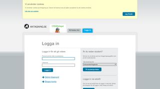 
                            8. Sök utbildning på alla Sveriges universitet och högskolor - Antagning.se